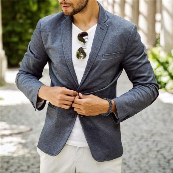 Mens Bead Leather Bracelet Natural Bead Steel + Leather Bracelet Christmas Gift - Picture 6 of 7